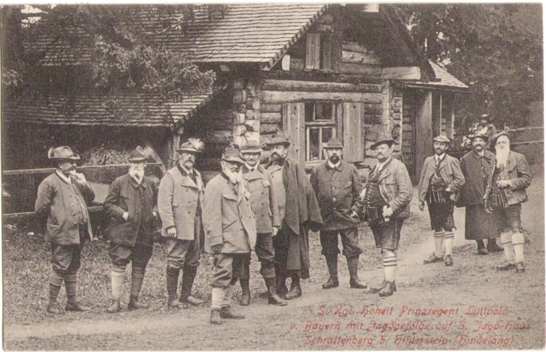 1082_Prinzregent Luitpold mit Leo Dorn und Jagdgefolge 1906p.jpg
