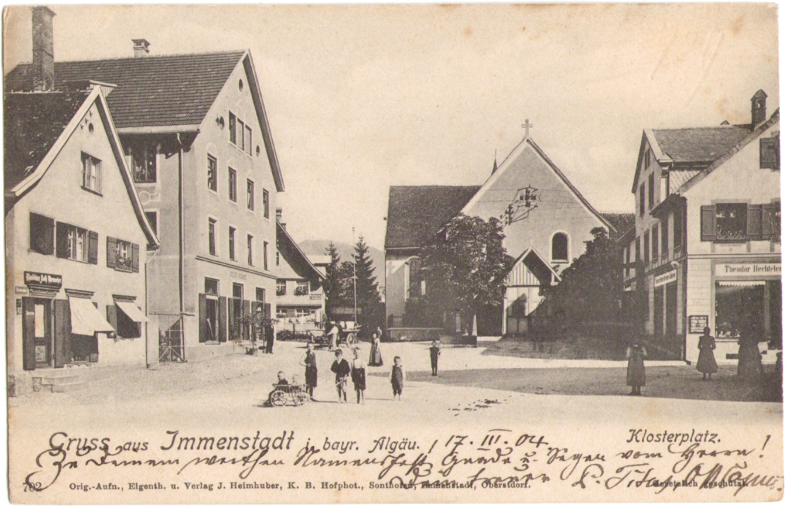 948_Immenstadt Klosterplatz um 1900p.jpg