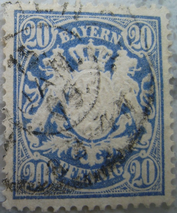 Briefmarke 20 Pfennig Blau 1909paint.jpg