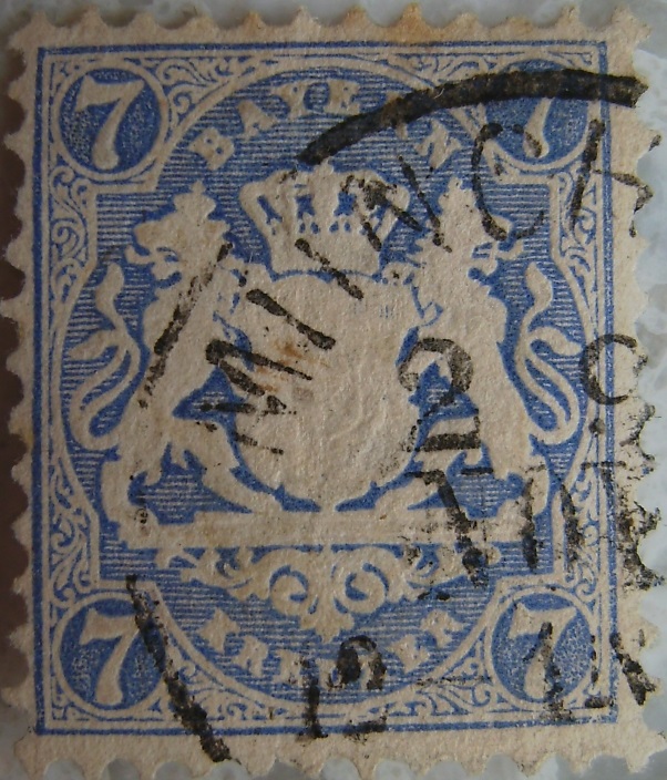 Briefmarke 7 Kreuzer Blaupaint.jpg