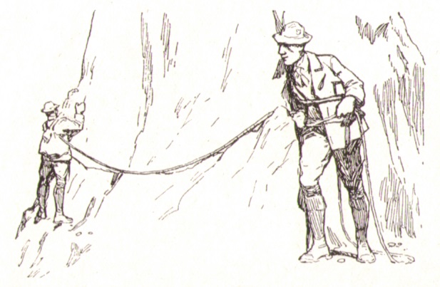 Carl Moos 1908_21 Sicherung bei einem Quergangp.jpg