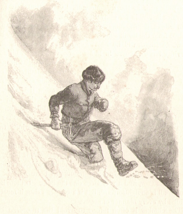Henry George Willink - A plunger_Abstieg am weichen Schneehangp.jpg