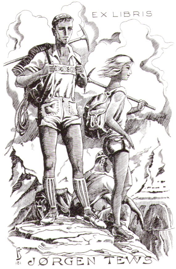 Julio Fernandes Saez Exlibris 1962p.jpg