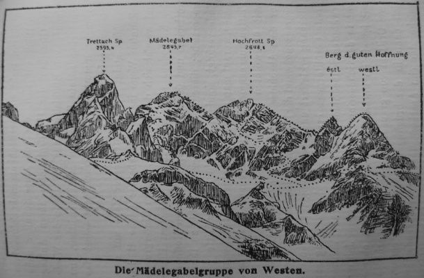 Bild23 W Poetzsch - Maedelegabelgruppe von W 1909.jpg