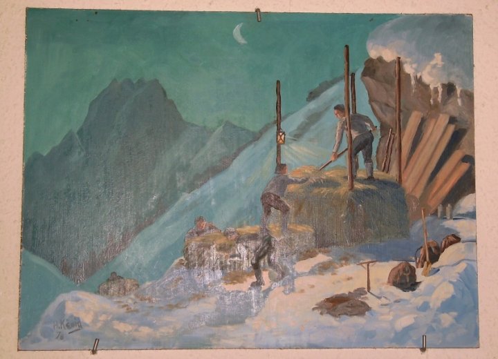 Hans Koenig - Heutransport 1918paint.jpg