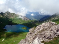 Kirchturm, Nordgrat zur Kälbelespitze, Kastenkopf, Lahnerkopf, Älpelespitze, Auf dem Falken