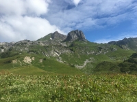 Hochkünzelspitze (2.397m) und Glattjöchlspitze (2.106m)