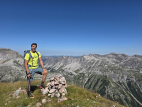 Überschreitung Pöngertlekopf (2.539m), Pfaffeneck (2.539m) und Gehrengrat (2.439m)