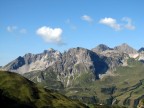 Roggspitze, Westliche und Östliche Erlispitze