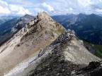 Roggspitze, Westliche und Östliche Erlispitze