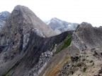 Roggspitze, Westliche und Östliche Erlispitze