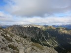 Abendspitze, Galtjoch, Steinkarspitzen, Knittelkarspitze, Wetterkreuz und Kelmerspitze