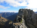 Abendspitze, Galtjoch, Steinkarspitzen, Knittelkarspitze, Wetterkreuz und Kelmerspitze