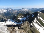 Kleine Wildgrubenspitze, Zuger Mittagspitze, Mahdlochspitze