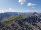 Engelspitze, Seelakopf, Schlierekopf und Rudigerkopf