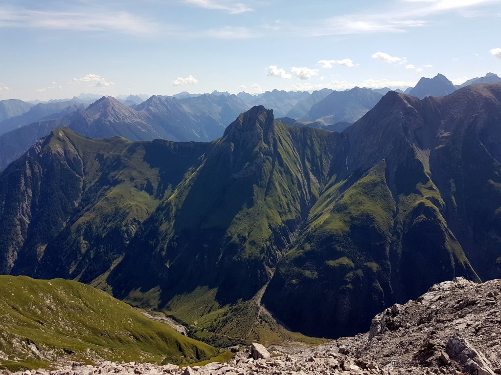 Grießtalerspitze, Westliche Feste, Rotschrofenspitze