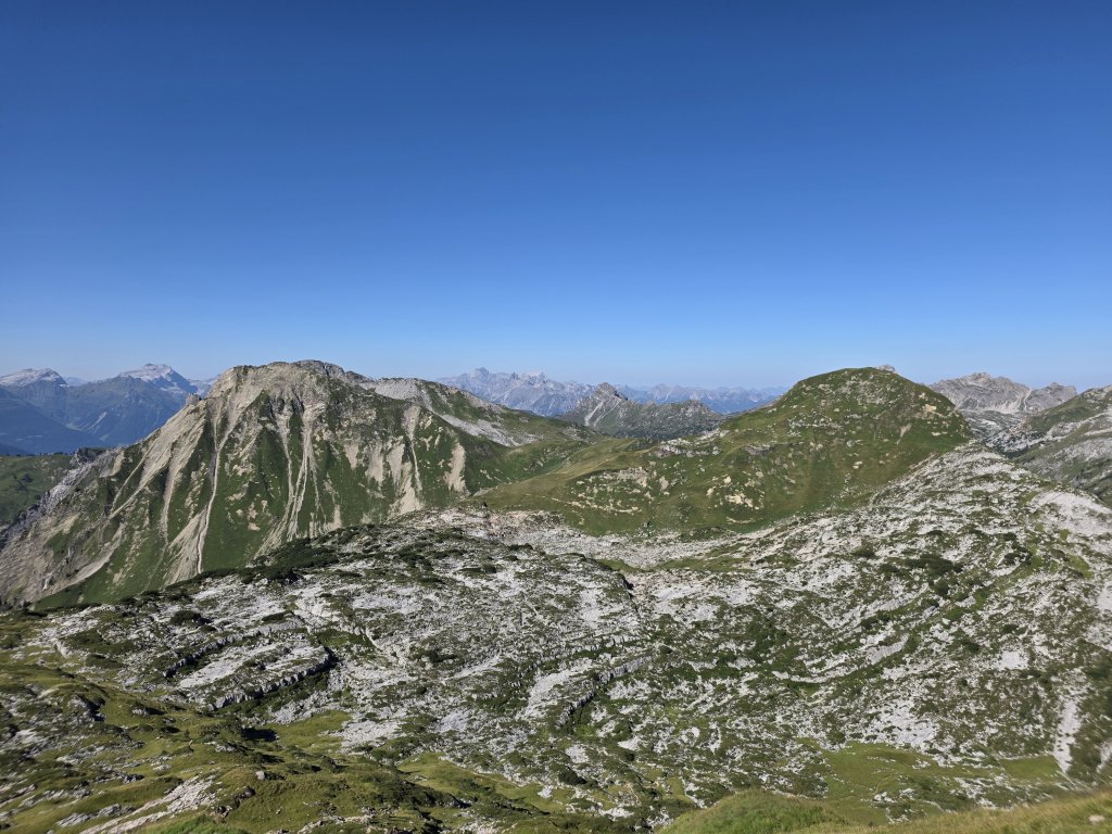 Pöngertlekopf, Pfaffeneck, Gehrengrat