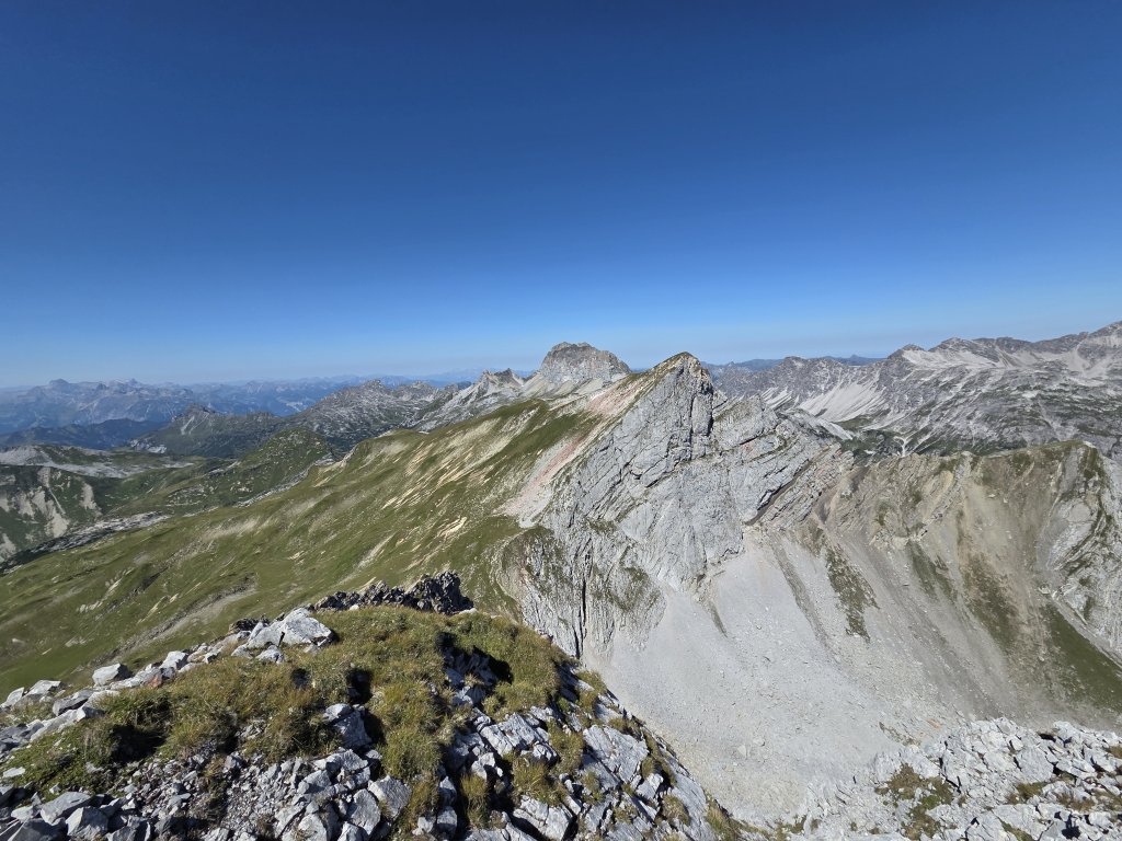 Pöngertlekopf, Pfaffeneck, Gehrengrat