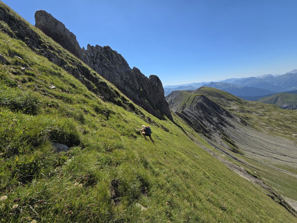 Pöngertlekopf, Pfaffeneck, Gehrengrat