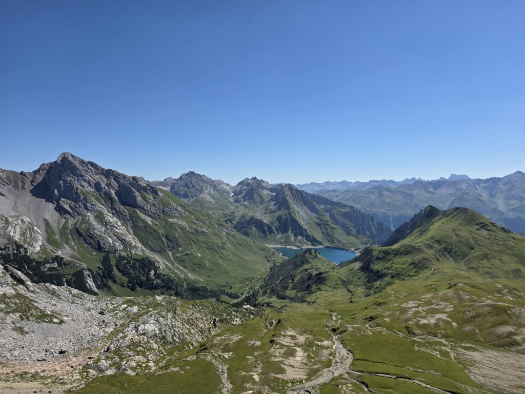 Pöngertlekopf, Pfaffeneck, Gehrengrat