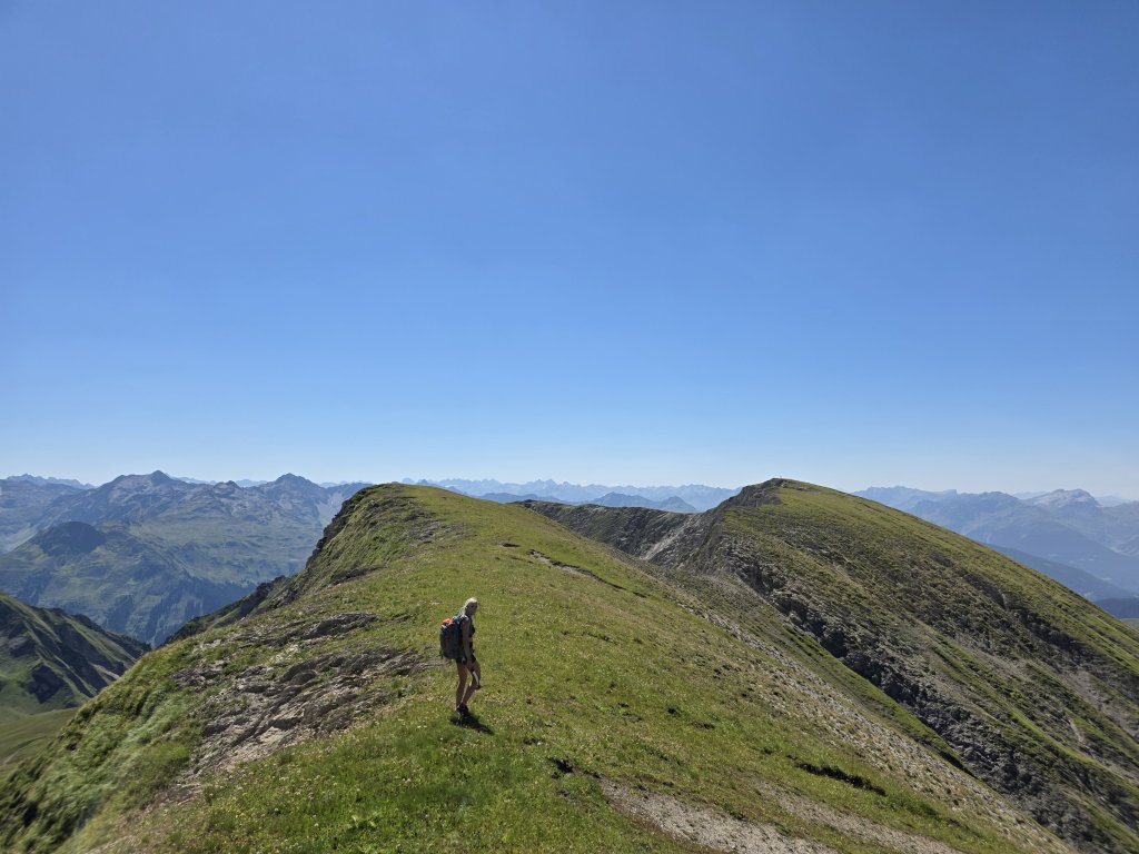 Pöngertlekopf, Pfaffeneck, Gehrengrat